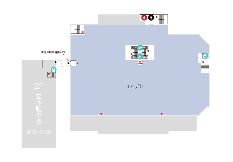 フロアマップアネックス2F