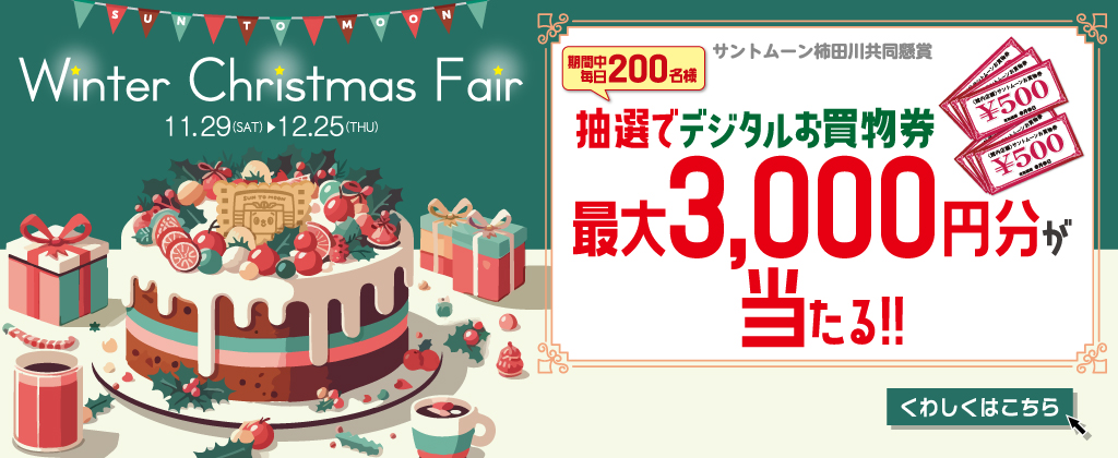 ウィンタークリスマスフェア2025